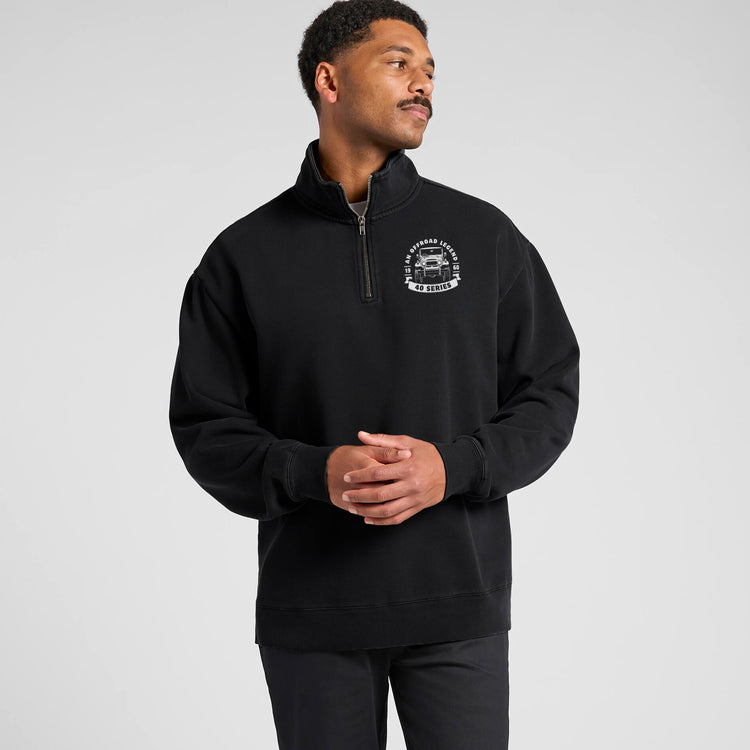 Half Zip Crew Jumpers