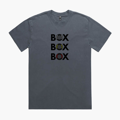 Box Box Box F1 Tyre T-Shirt