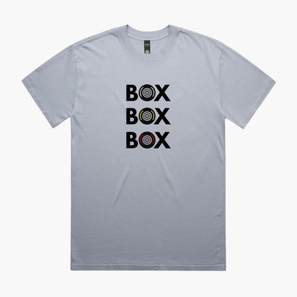 Box Box Box F1 Tyre T-Shirt