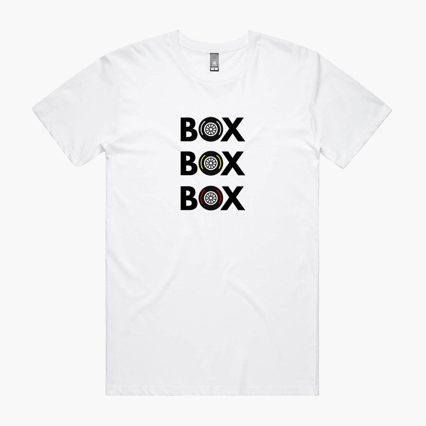 Box Box Box F1 Tyre T-Shirt