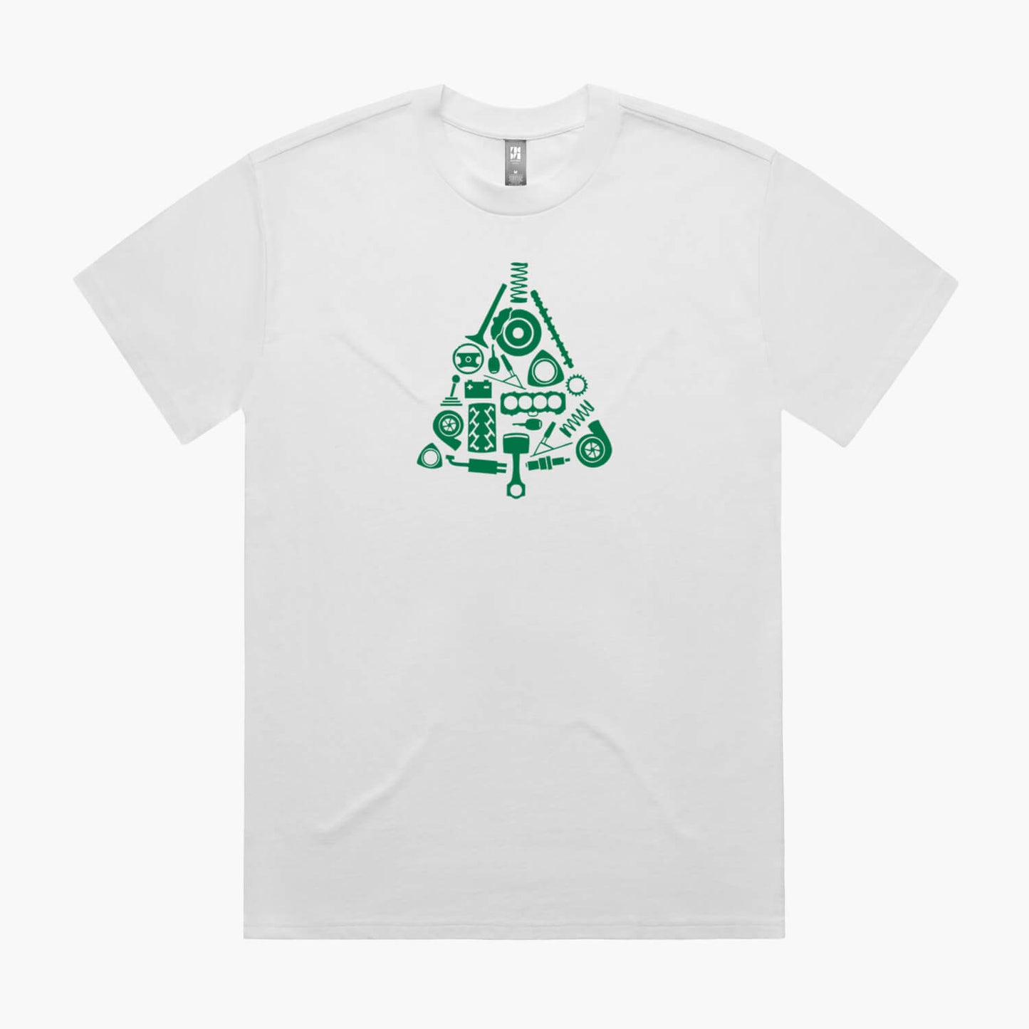 Car Parts Christmas Tree T-Shirt