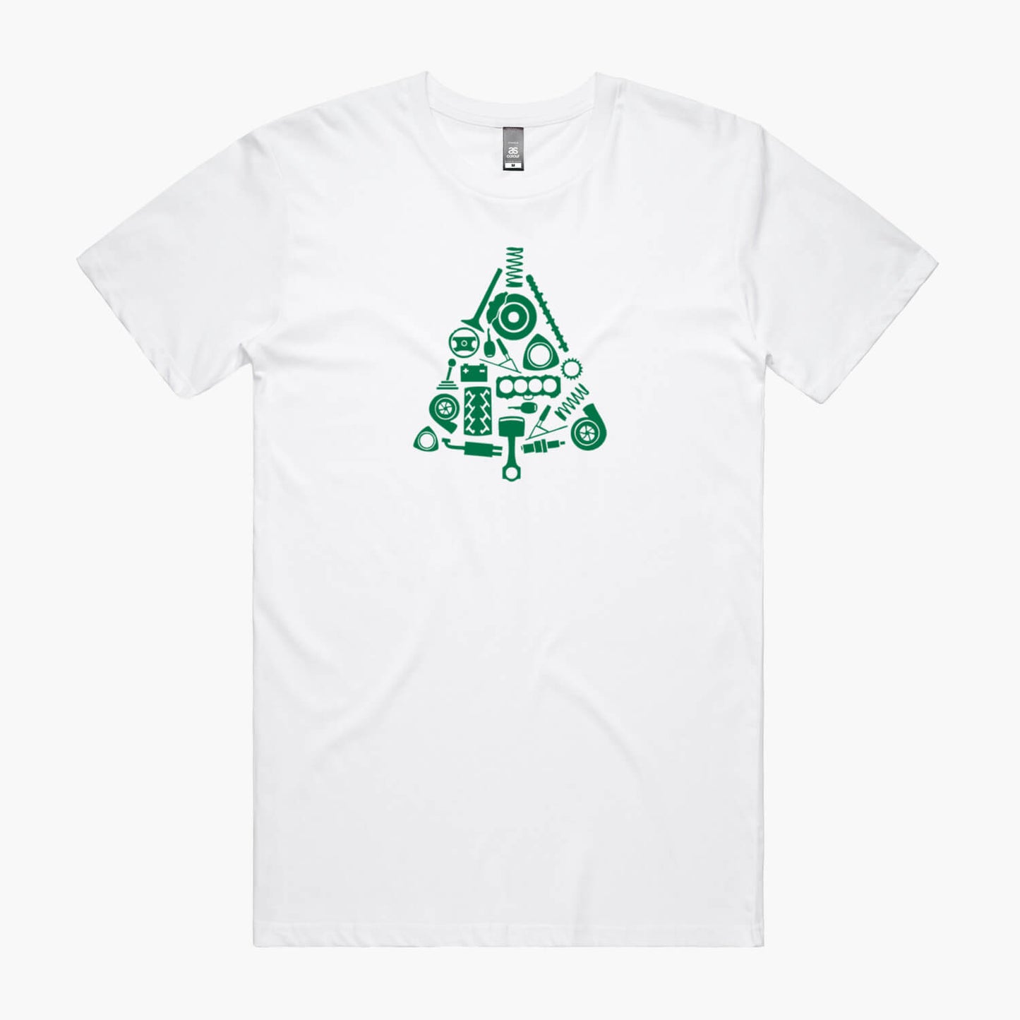 Car Parts Christmas Tree T-Shirt