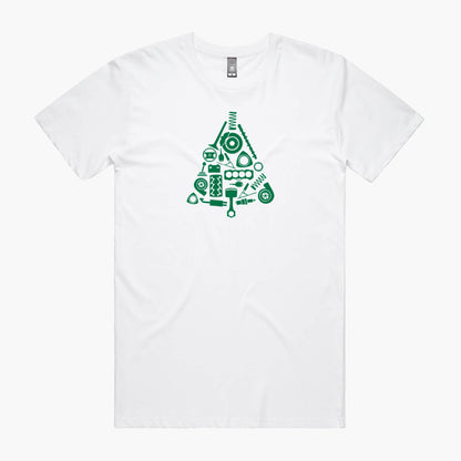 Car Parts Christmas Tree T-Shirt