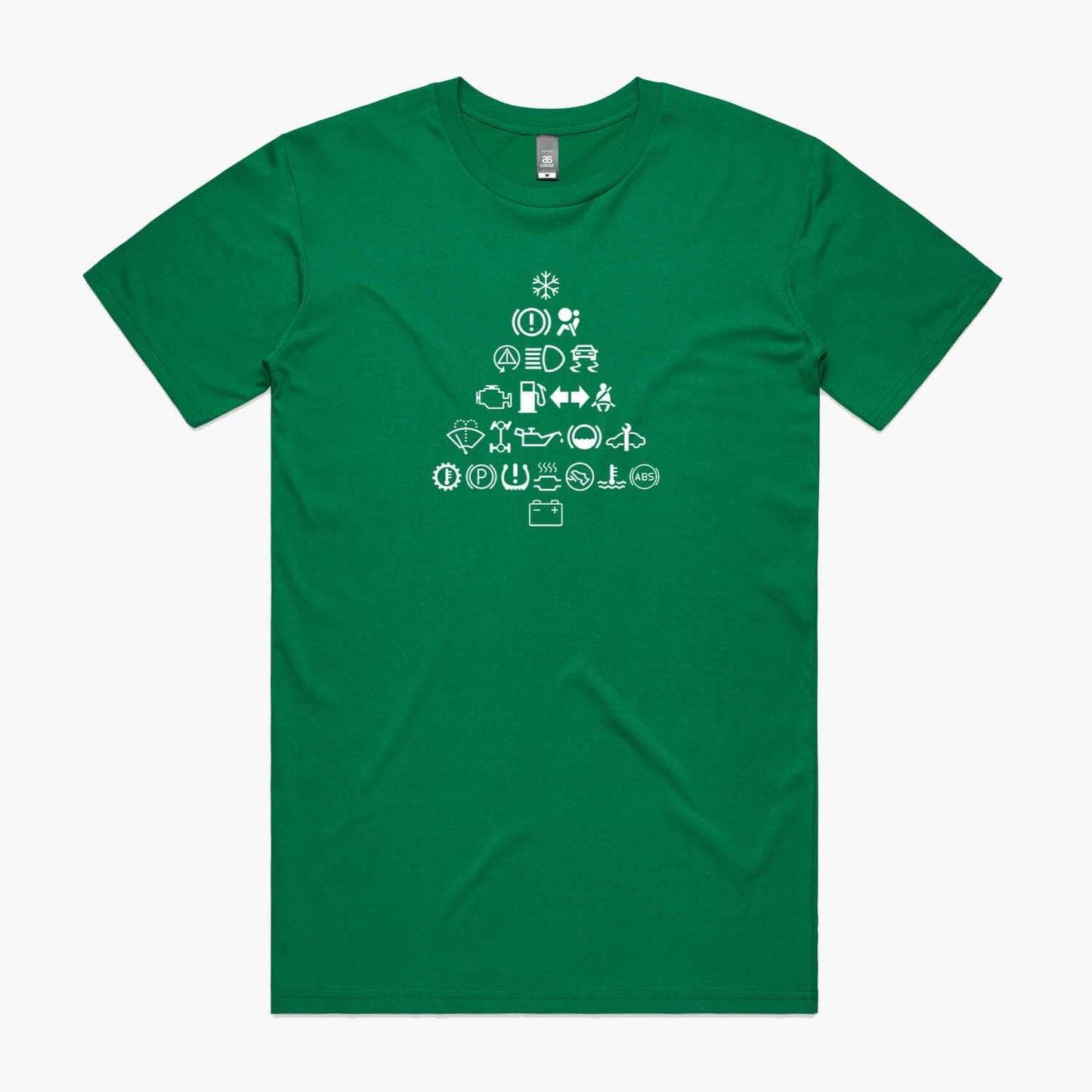 Dash Warning Lights Christmas Tree T-Shirt