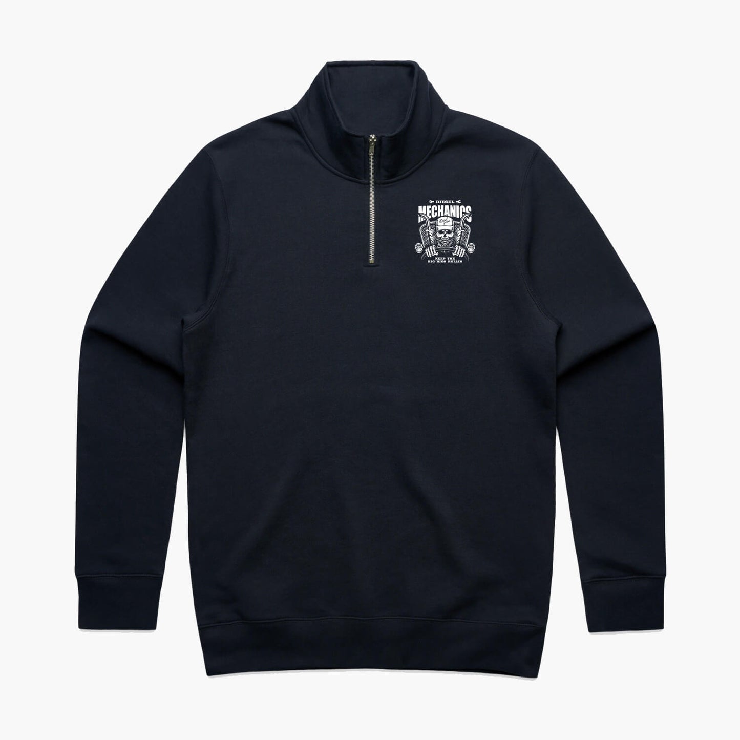 Diesel Mechanics Half Zip Crew