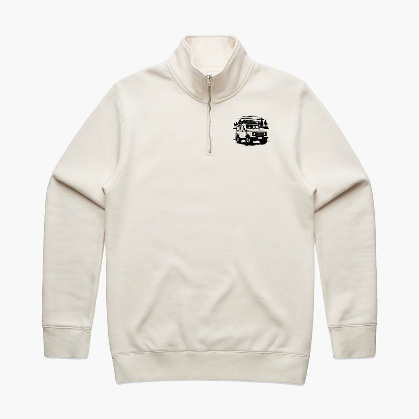 Land Rover Defender Half Zip Crew