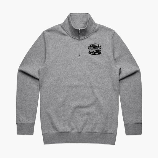 Land Rover Defender Half Zip Crew