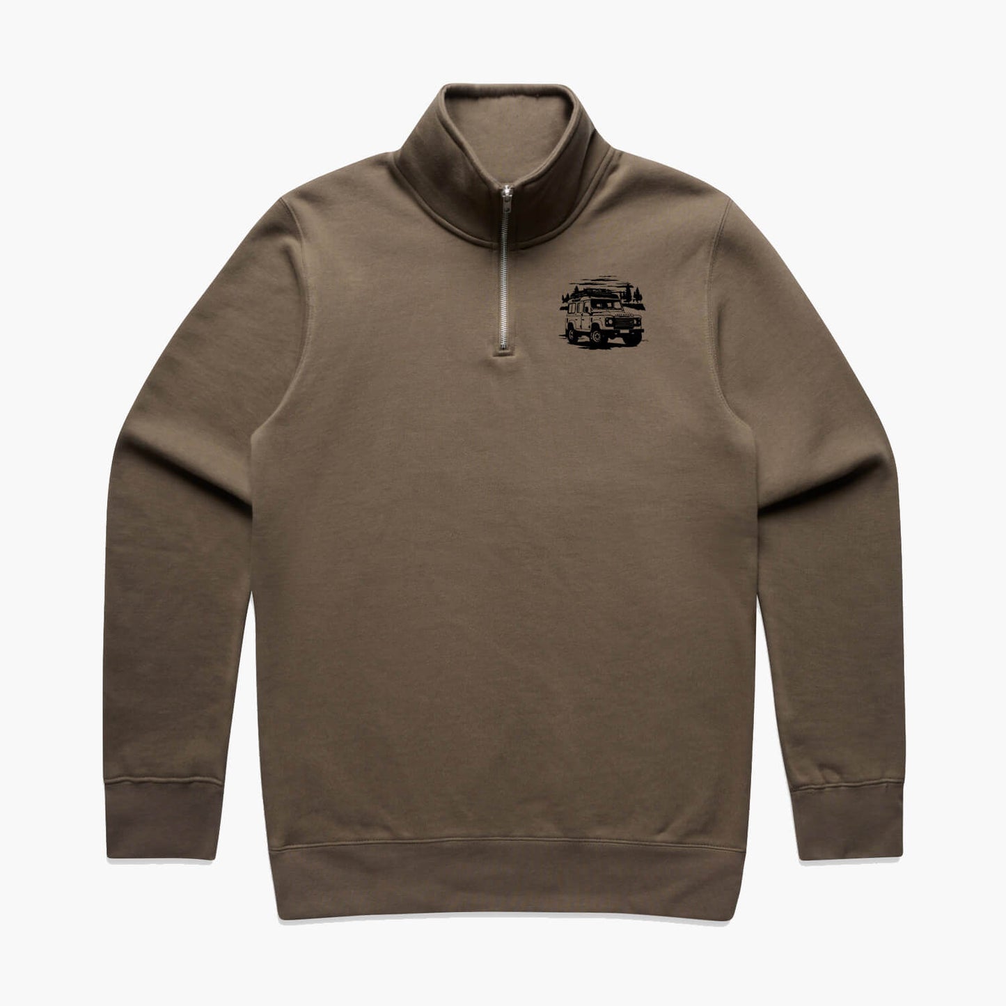 Land Rover Defender Half Zip Crew