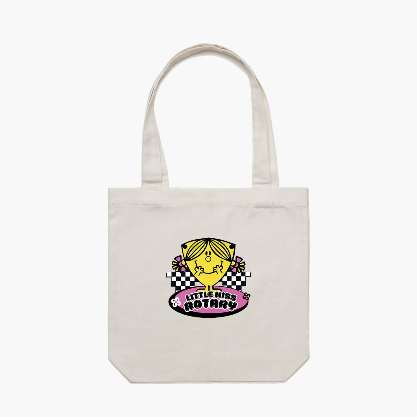 Little Miss Rotary Tote Bag