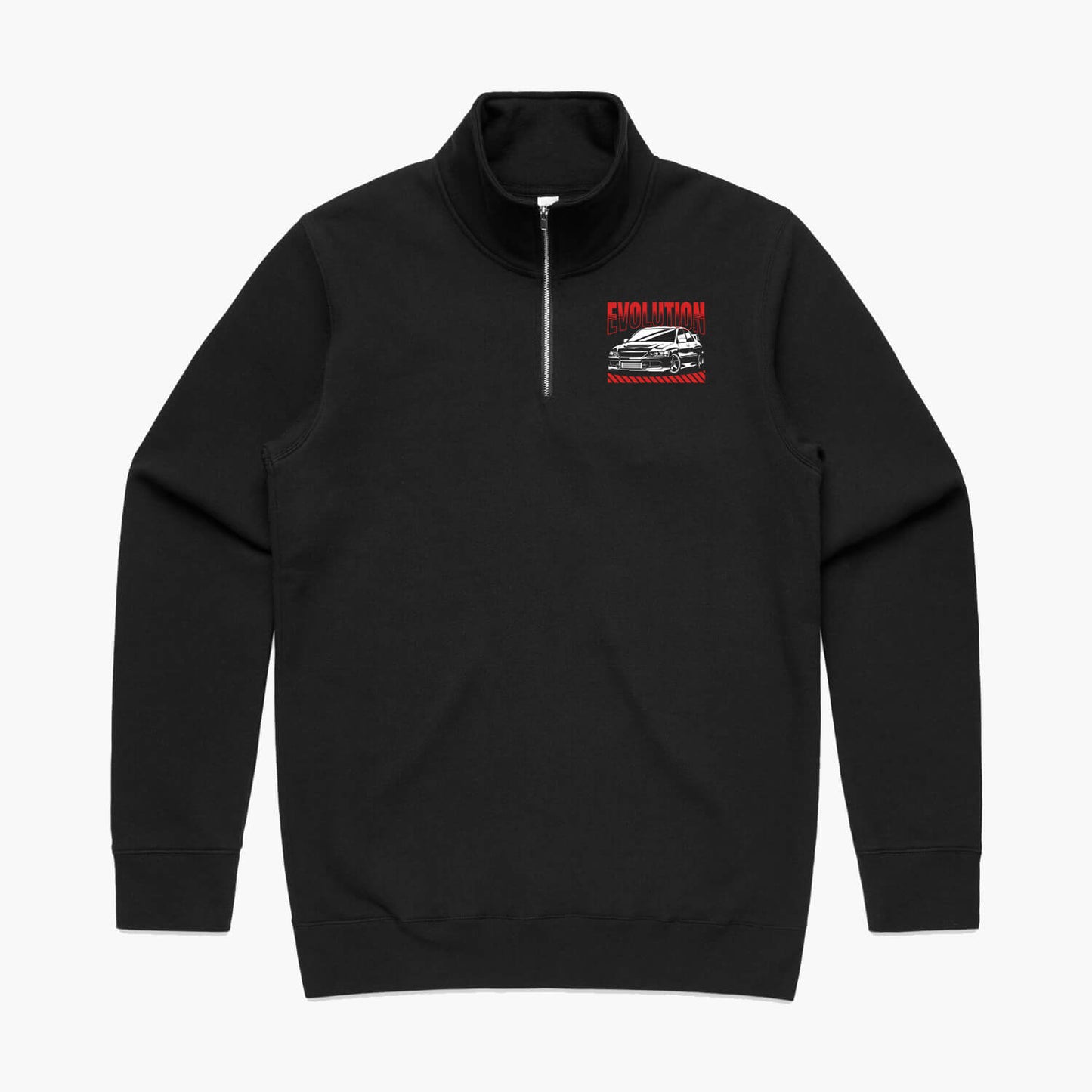 Mitsubishi Evo 9 Half Zip Crew