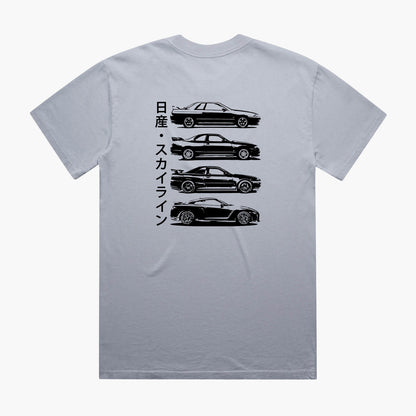 Nissan GTR Generations T-Shirt