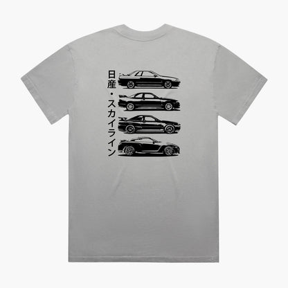 Nissan GTR Generations T-Shirt