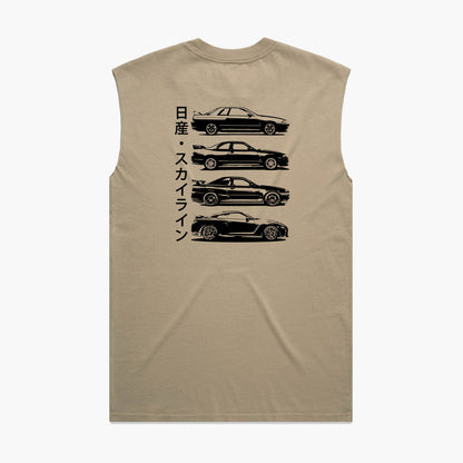 Nissan GTR Generations Tank