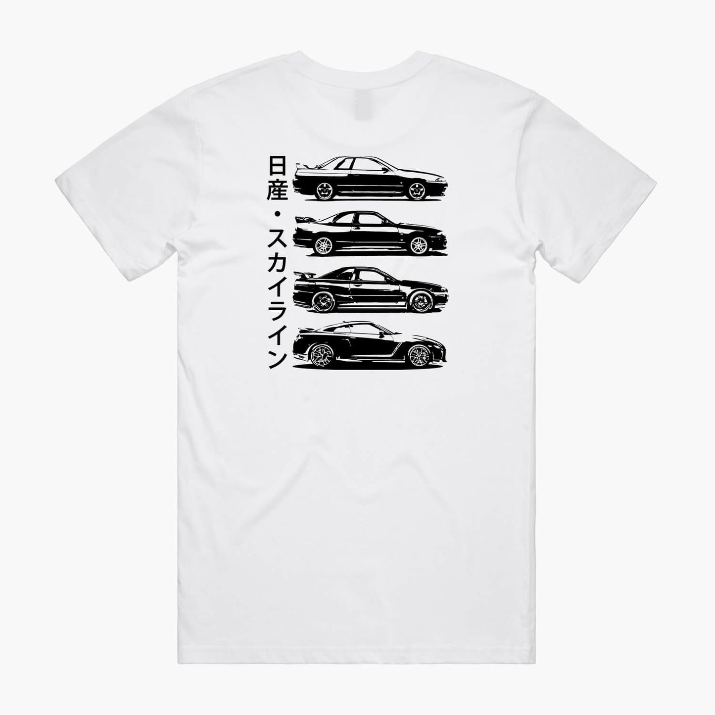 Nissan GTR Generations T-Shirt