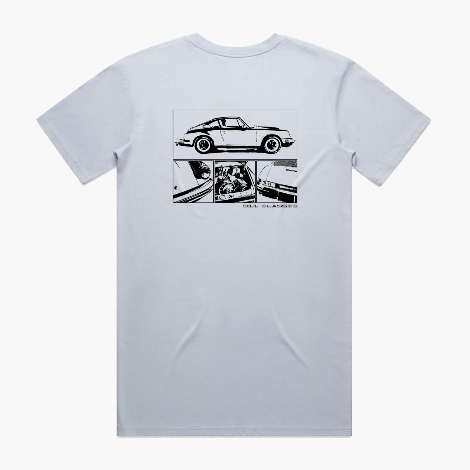 Porsche 911 T Shirt Petrol Threads