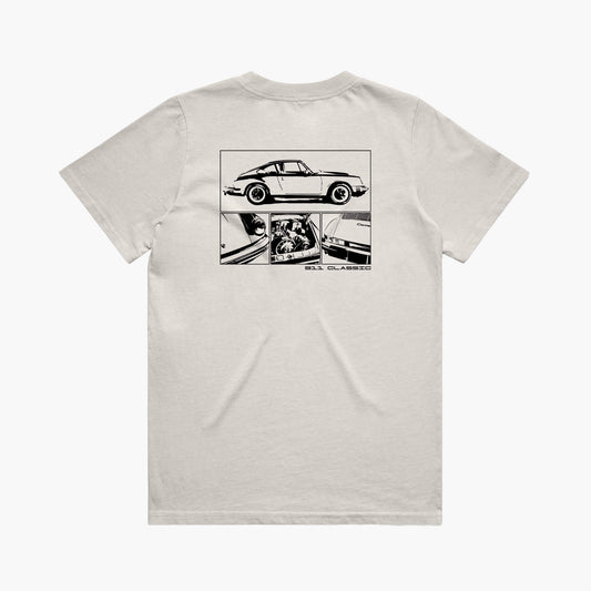 Porsche 911 Womens Oversized Tee