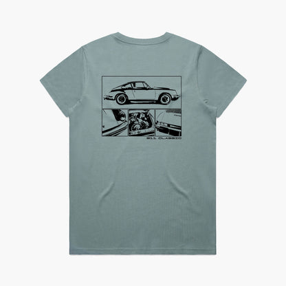 Porsche 911 Womens Regular Tee