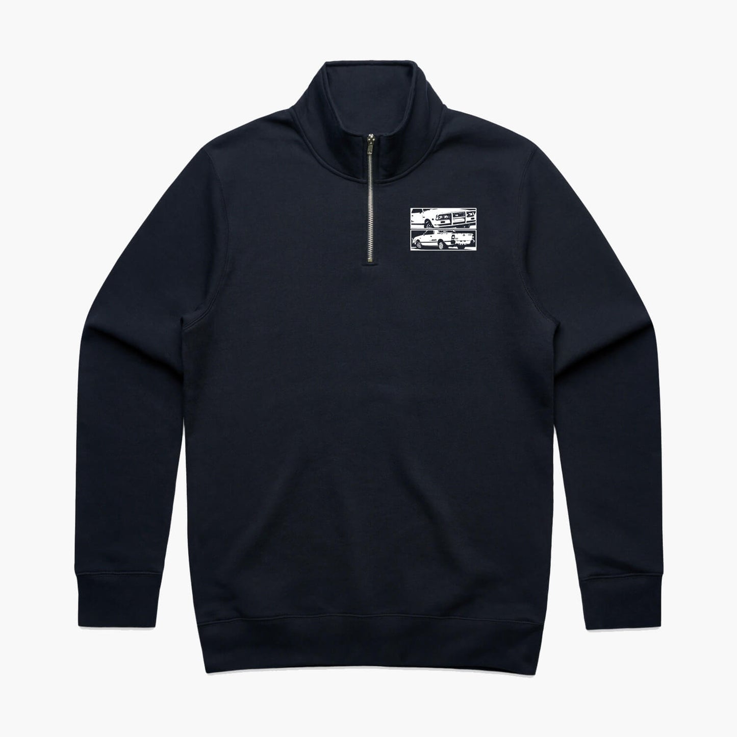 Subaru Brumby Half Zip Crew