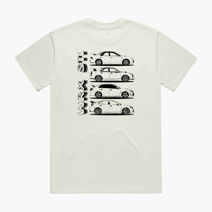 Subaru WRX Generations T-Shirt