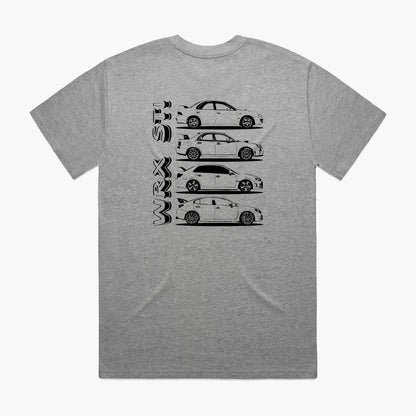 Subaru WRX Generations T-Shirt