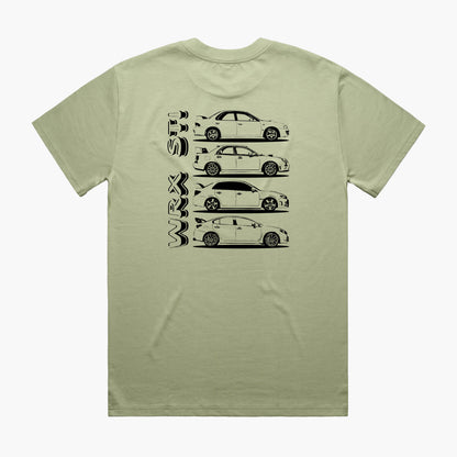 Subaru WRX Generations T-Shirt