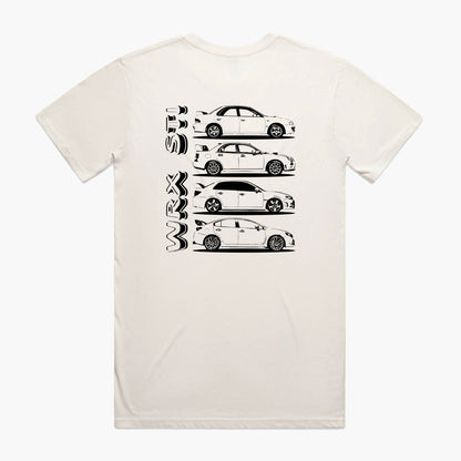 Subaru WRX Generations T-Shirt