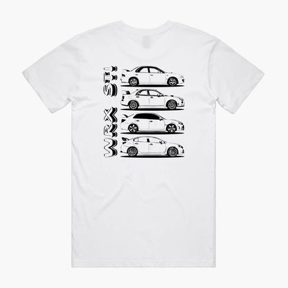 Subaru WRX Generations T-Shirt