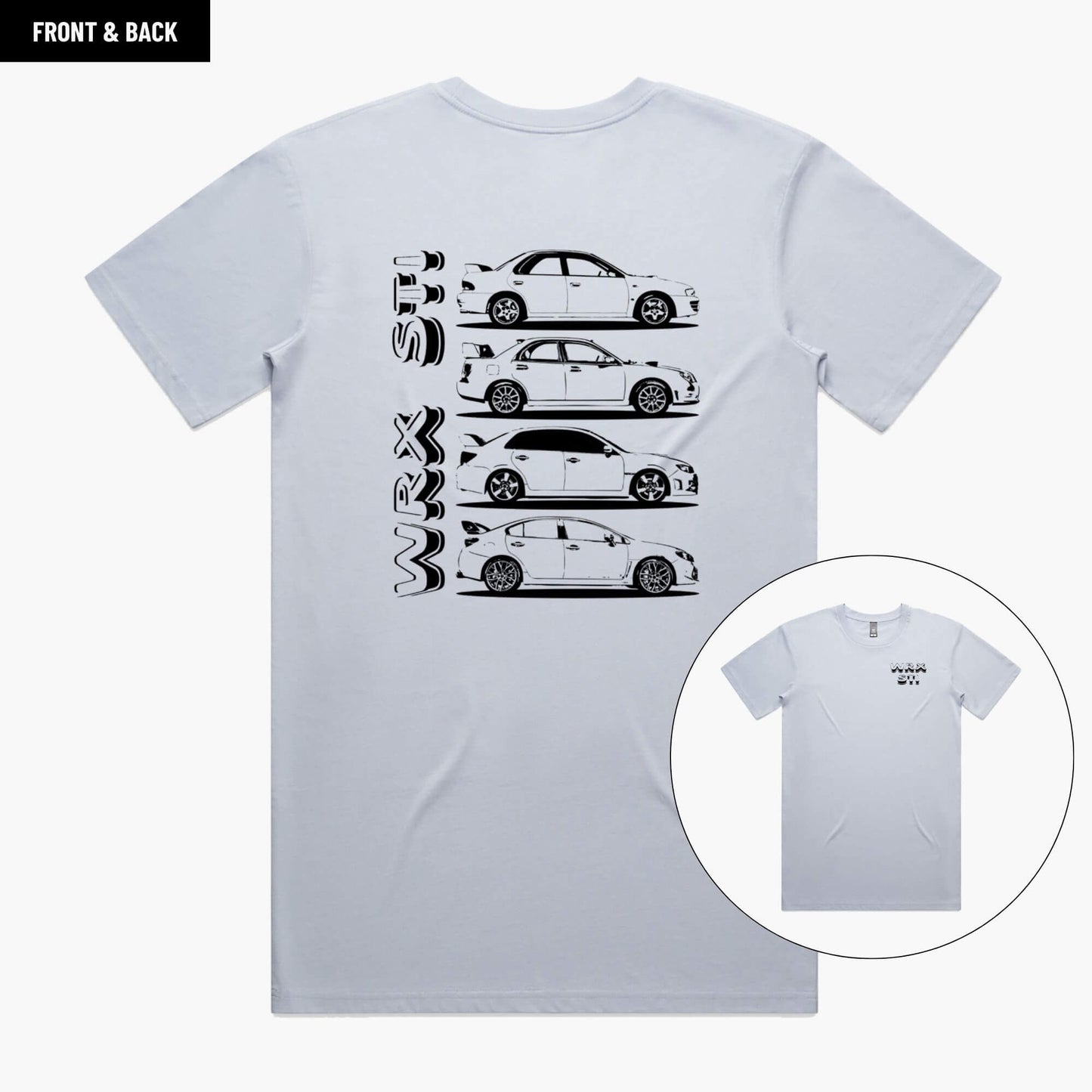 Subaru WRX Generations T-Shirt