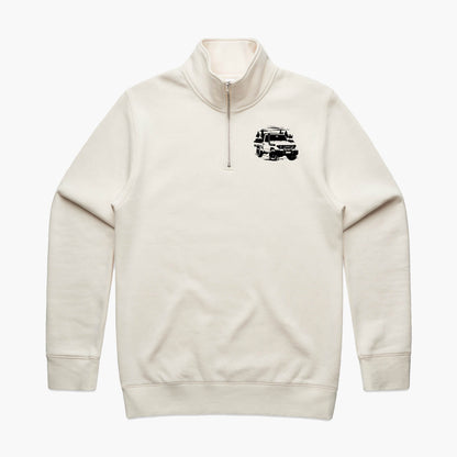 Toyota LandCruiser FJ75 Half Zip Crew