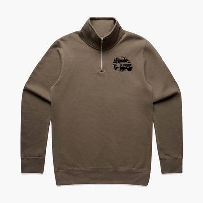 Toyota LandCruiser FJ75 Half Zip Crew